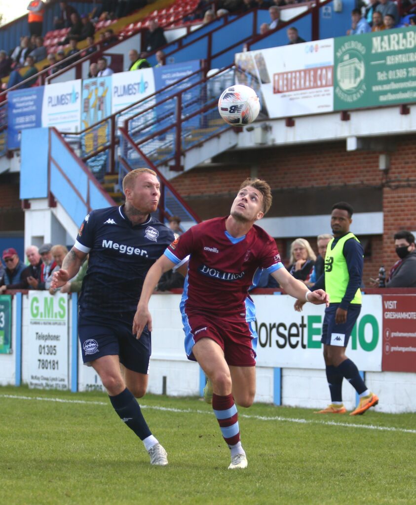 REPORT Weymouth 0 2 Dover Athletic THE TERRAS