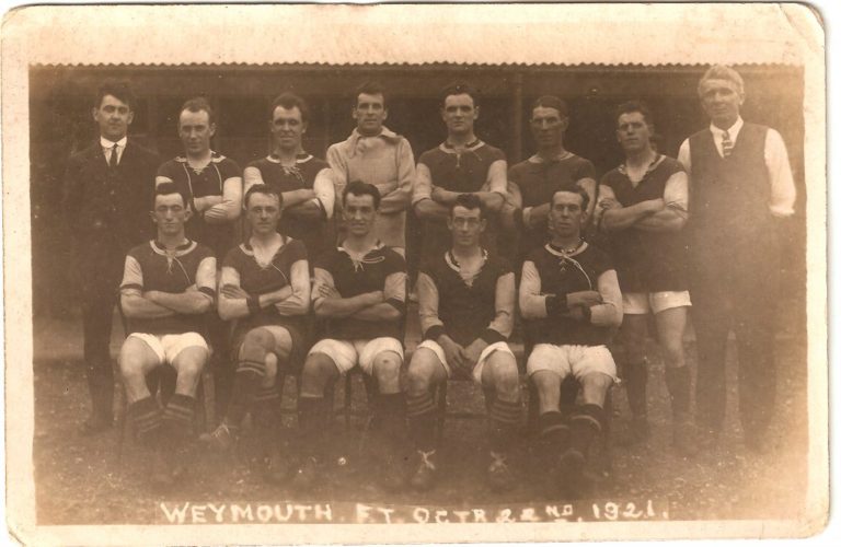 Weymouth squad 1921/22