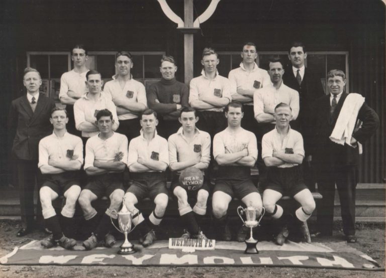 Weymouth squad 1930/31