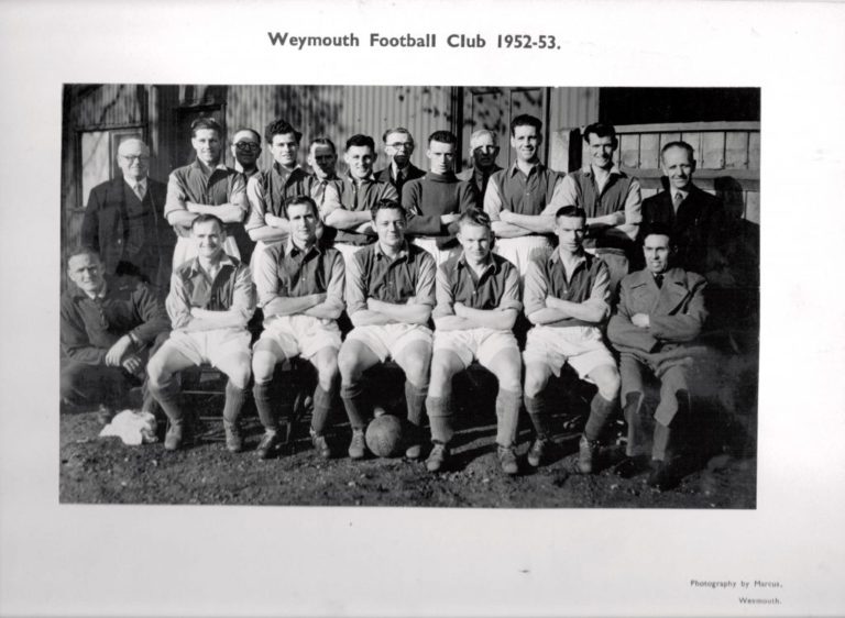 Weymouth squad 1952/53