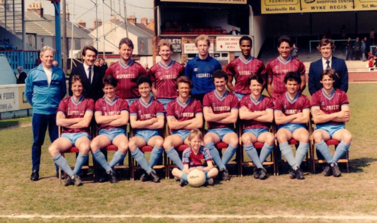 Weymouth squad 1986/87