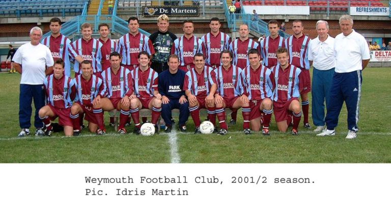 Weymouth squad 2001/02
