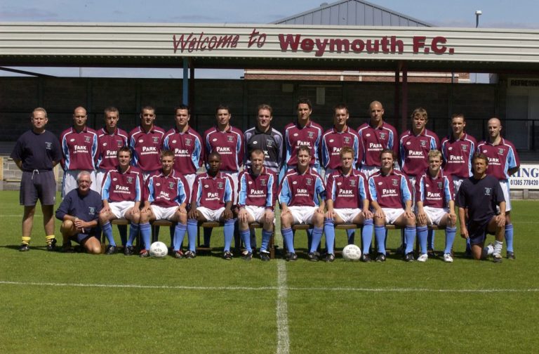 Weymouth squad 2003/04