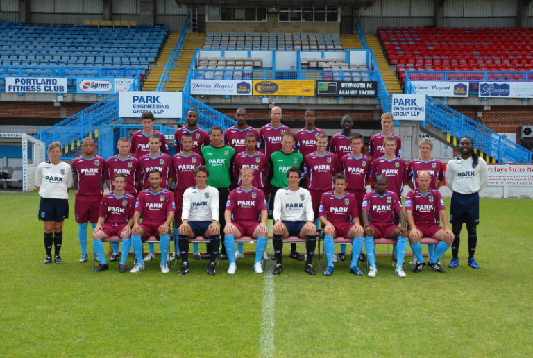 Weymouth squad 2007/08