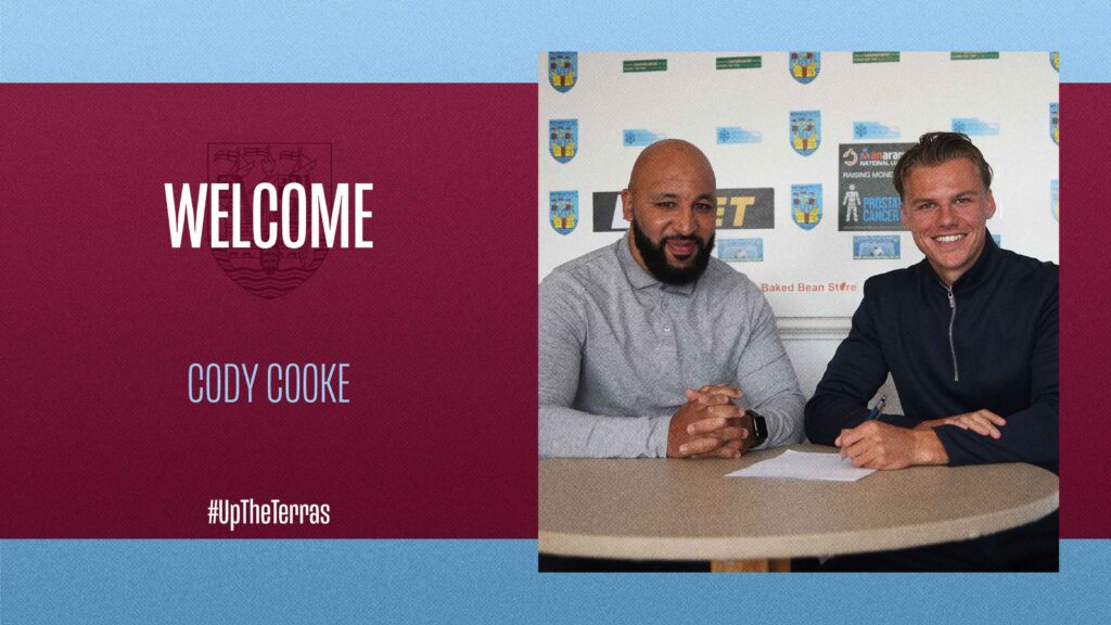 Welcome Cody Cooke – The Terras