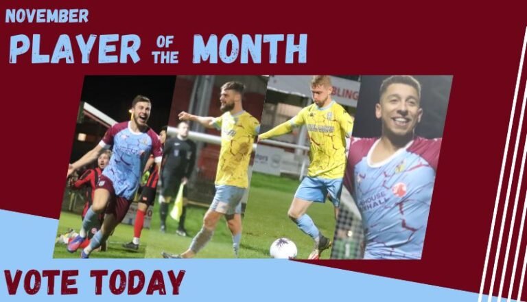 Vote for your November Player of the Month