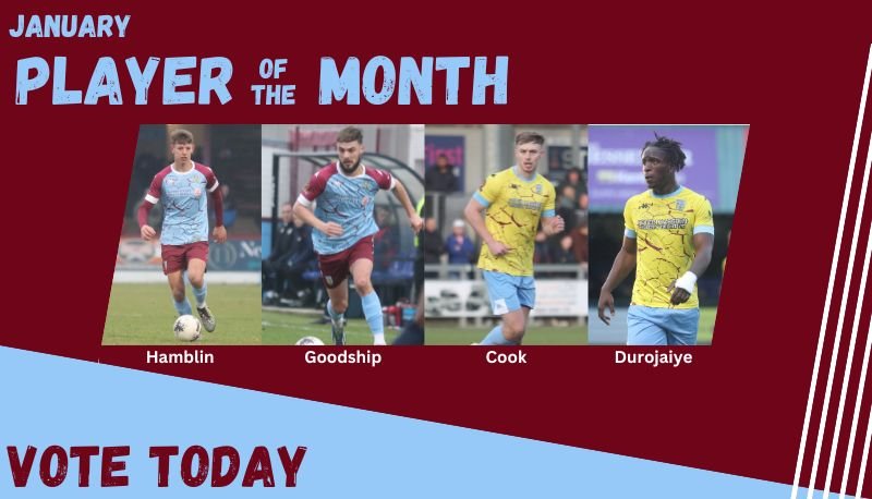 Who is your January Player of the Month