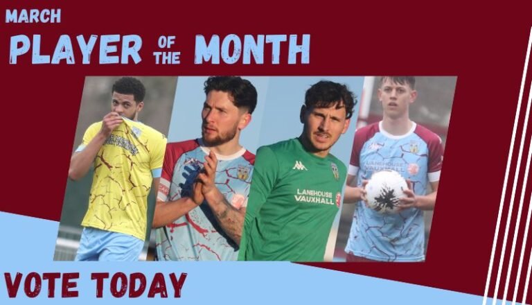 Who is your March Player of the Month