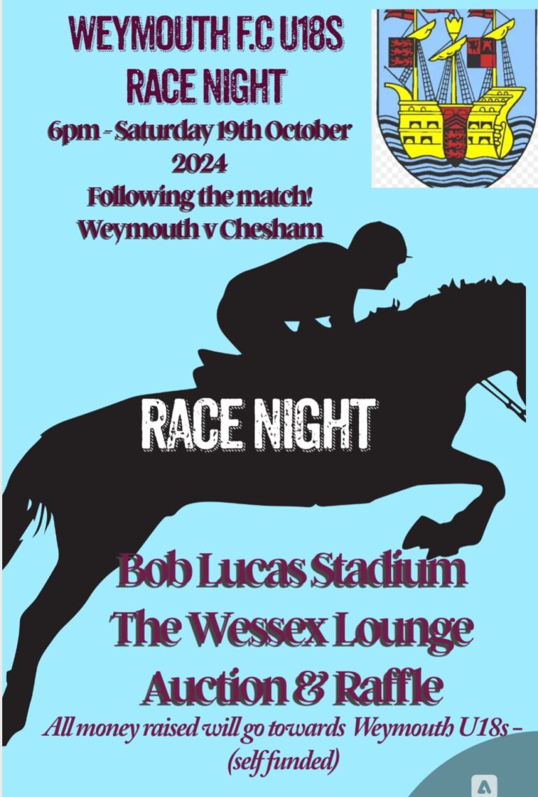 Weymouth FC U18s Racenight