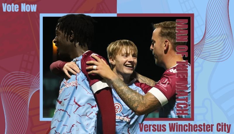 Vote for your Man of the Match – Winchester City 1st October 2024