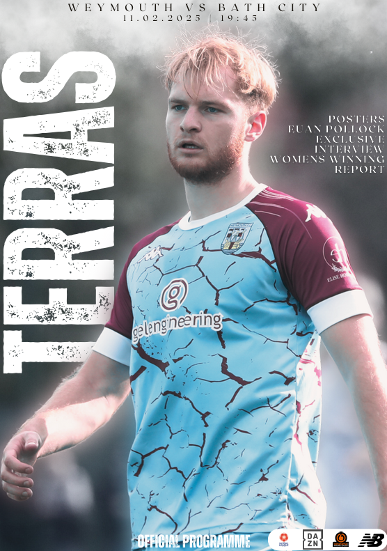 Bath City 11th February 2025 programme cover