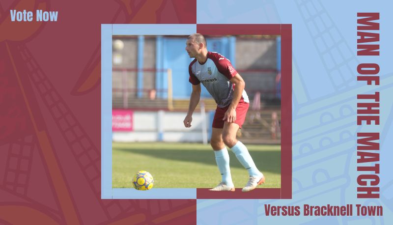 Vote for your Man of the Match – Bracknell Town 23rd  August 2025