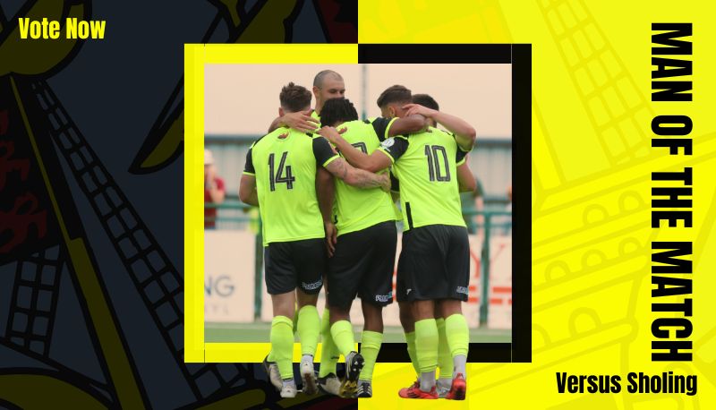 Vote for your Man of the Match – Sholing 16th August 2025