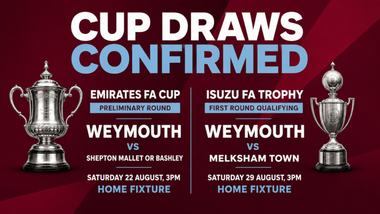FA Cup & FA Trophy Draw Fixtures