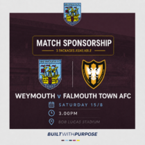 Matchday Sponsor — Weymouth v Falmouth Town