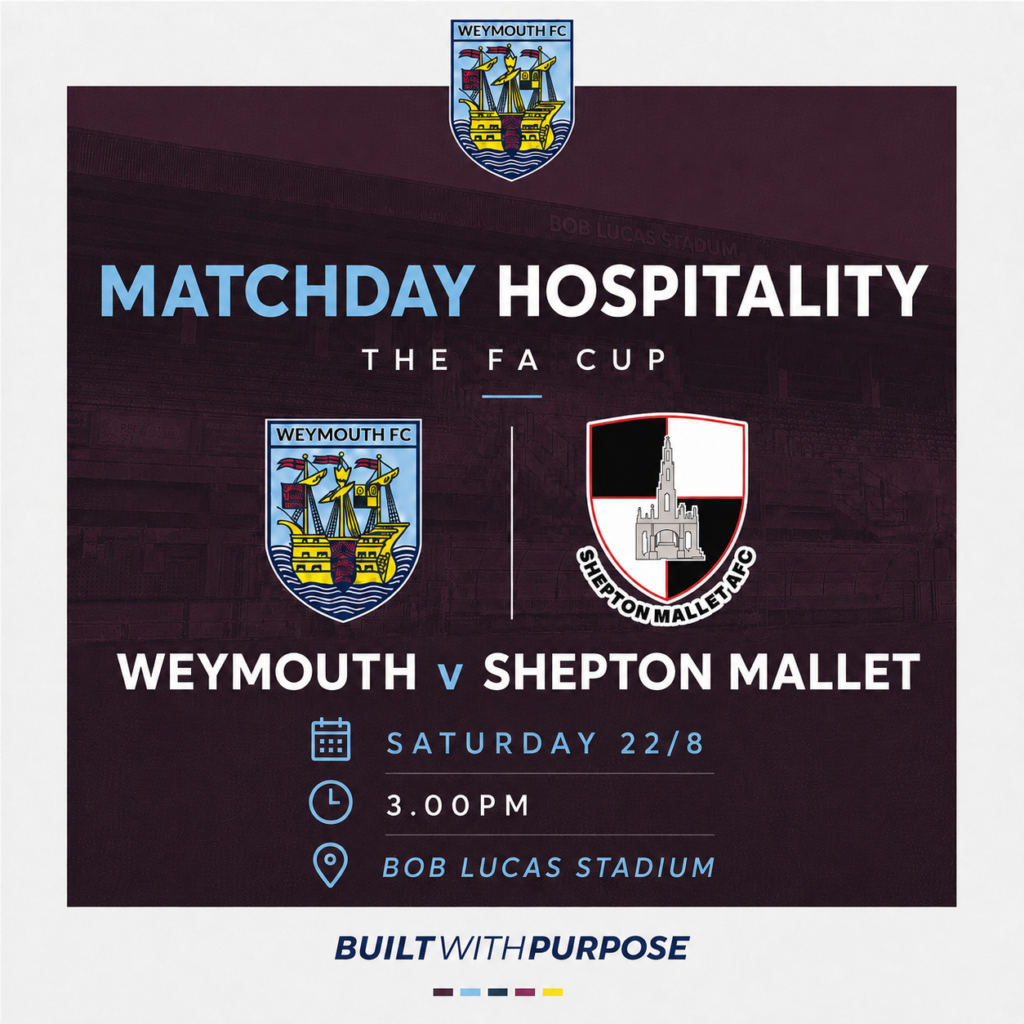 Hospitality — Weymouth v Shepton Mallet