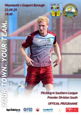 Gosport Borough programme cover