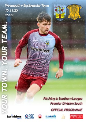 Basingstoke Town programme cover