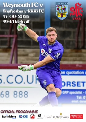 Shaftesbury 1888 FC programme cover